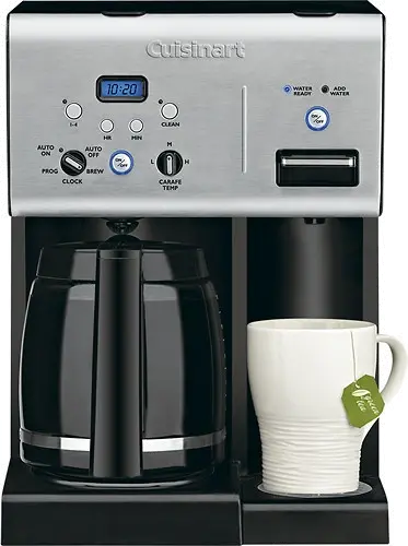 CHW-12 Cuisinart Coffee Plus 12 Cup Programmable Coffee Maker Plus Hot Water System-7