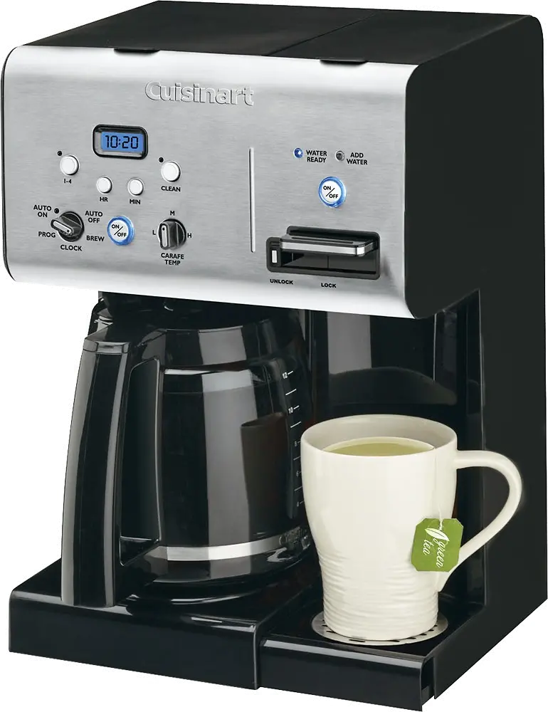 CHW-12 Cuisinart Coffee Plus 12 Cup Programmable Coffee Maker Plus Hot Water System-8