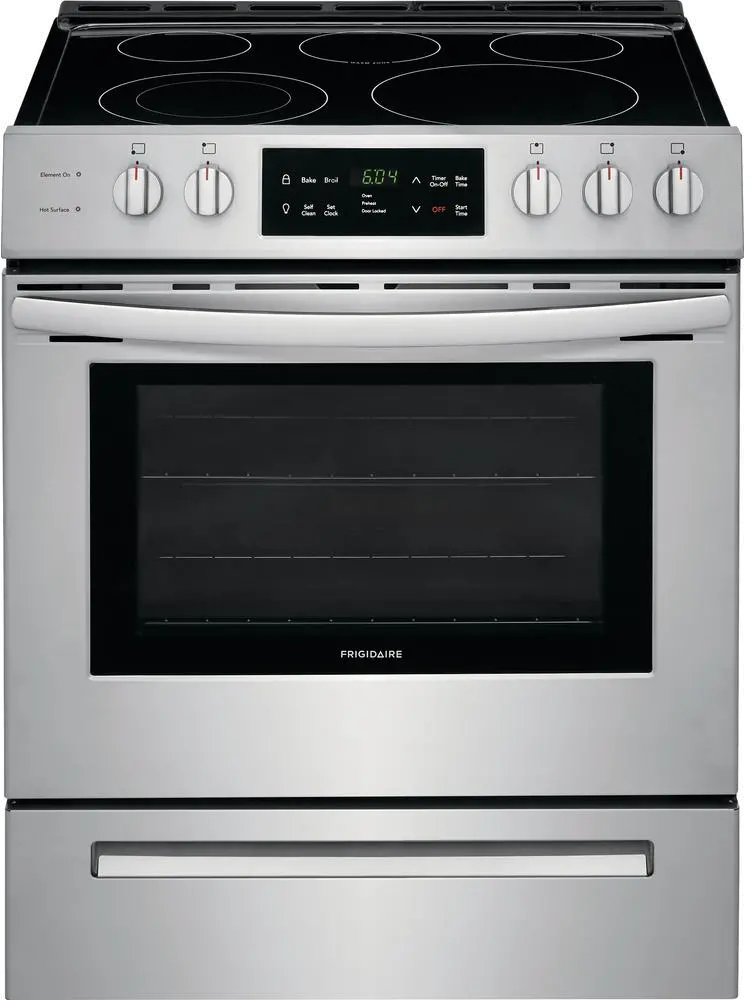FFEH3054US Frigidaire 5 cu ft Electric Range - Stainless Steel-2
