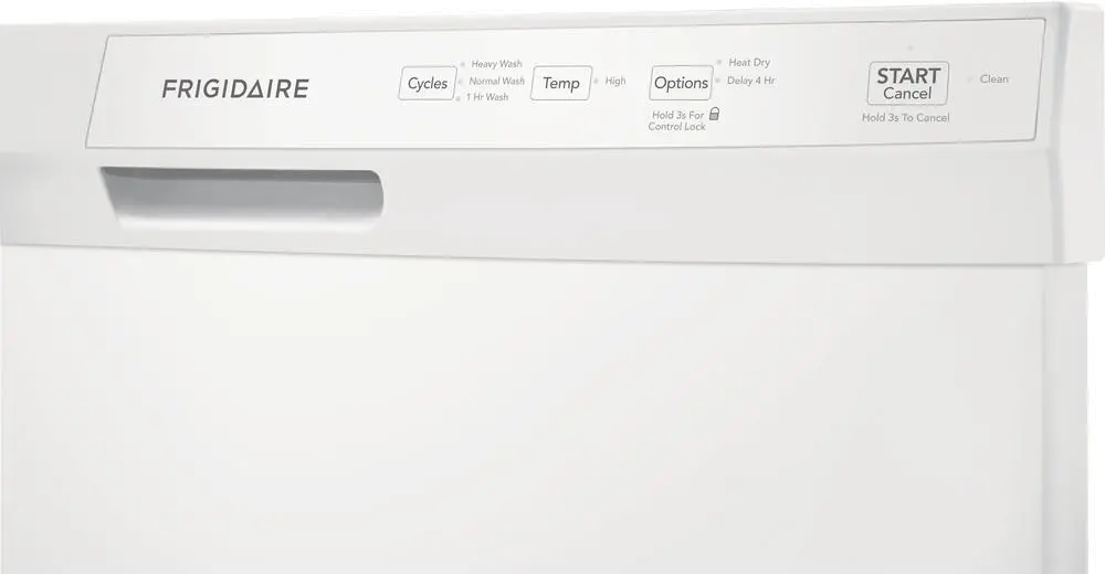 FFCD2413UW Frigidaire Front Control Dishwasher - White-5