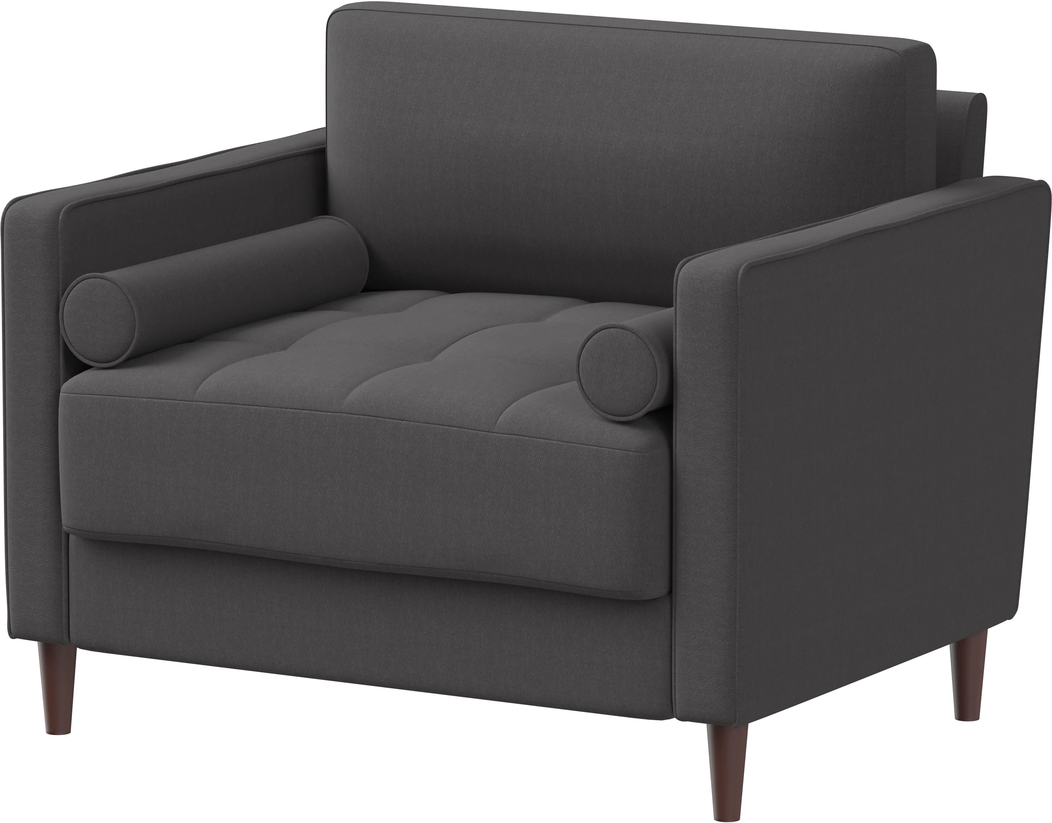 LKLGF2SP1GU3073 Lawrence Mid Century Modern Dark Gray Chair-1