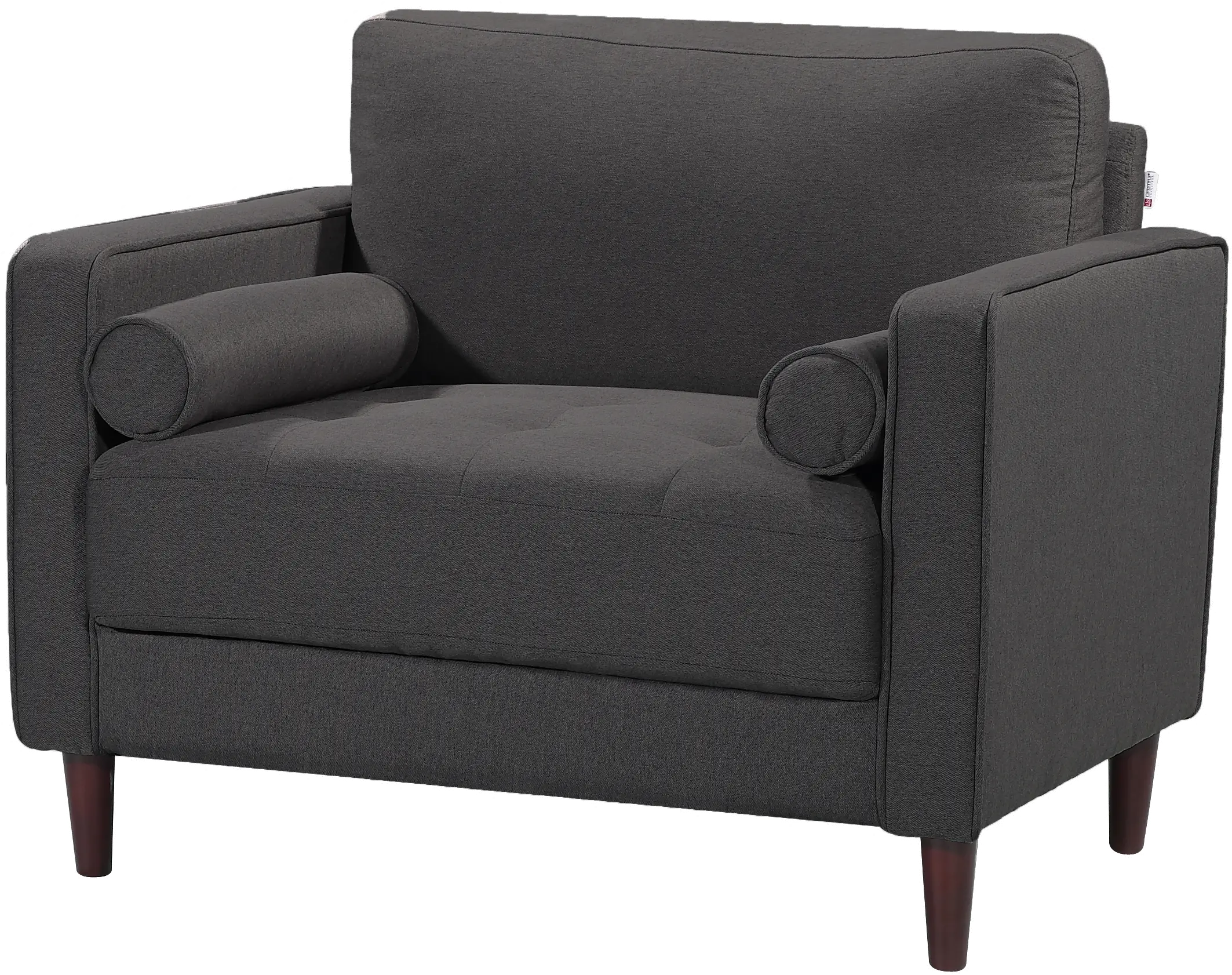 LKLGF2SP1GU3073 Lawrence Mid Century Modern Dark Gray Chair-8