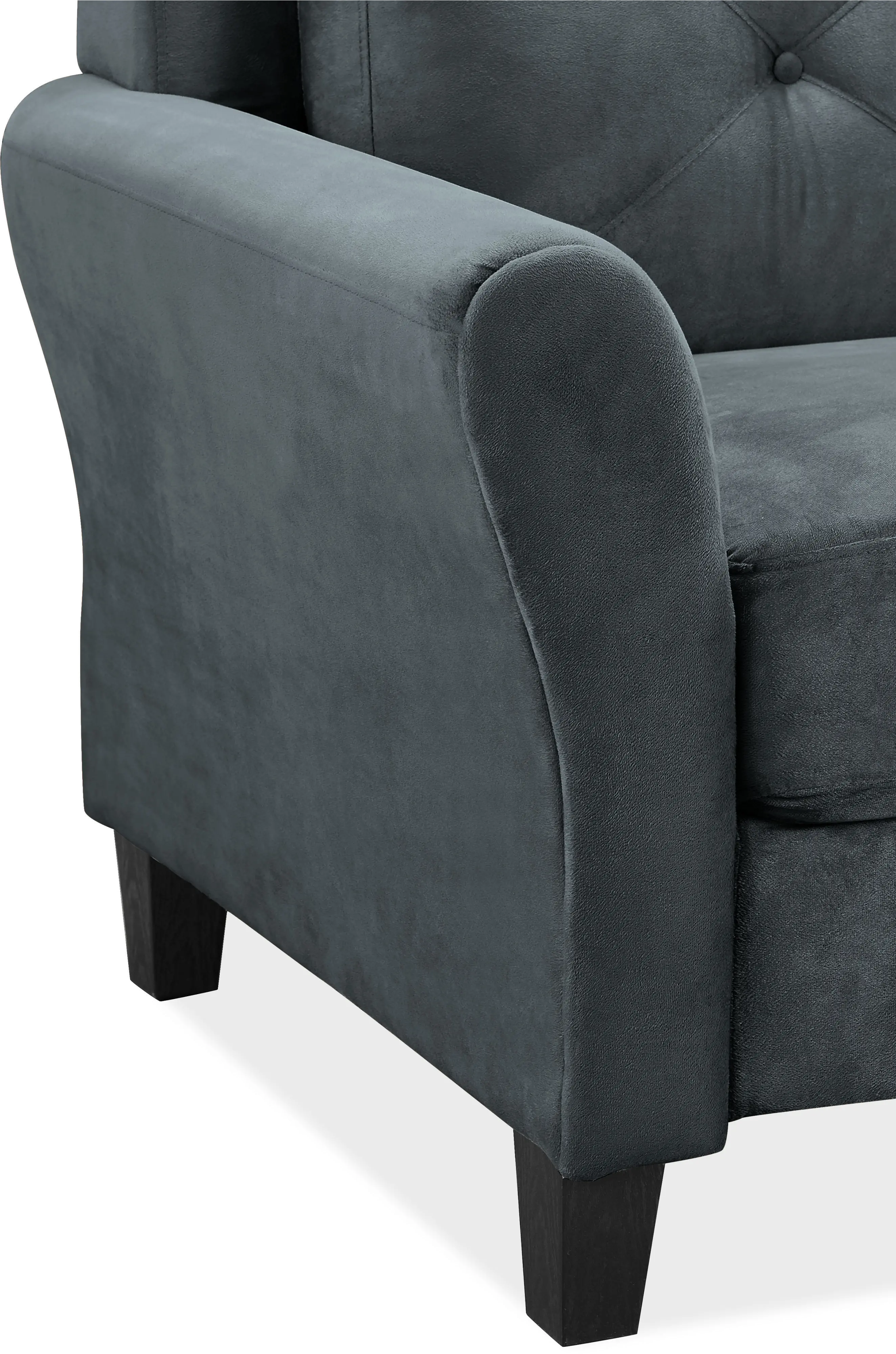 CCHRFKS2M26DGRA Harvard Dark Gray Loveseat-4