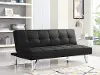 SC-CRYS3LU2001 Serta Carly Black Convertible Sleeper Sofa
