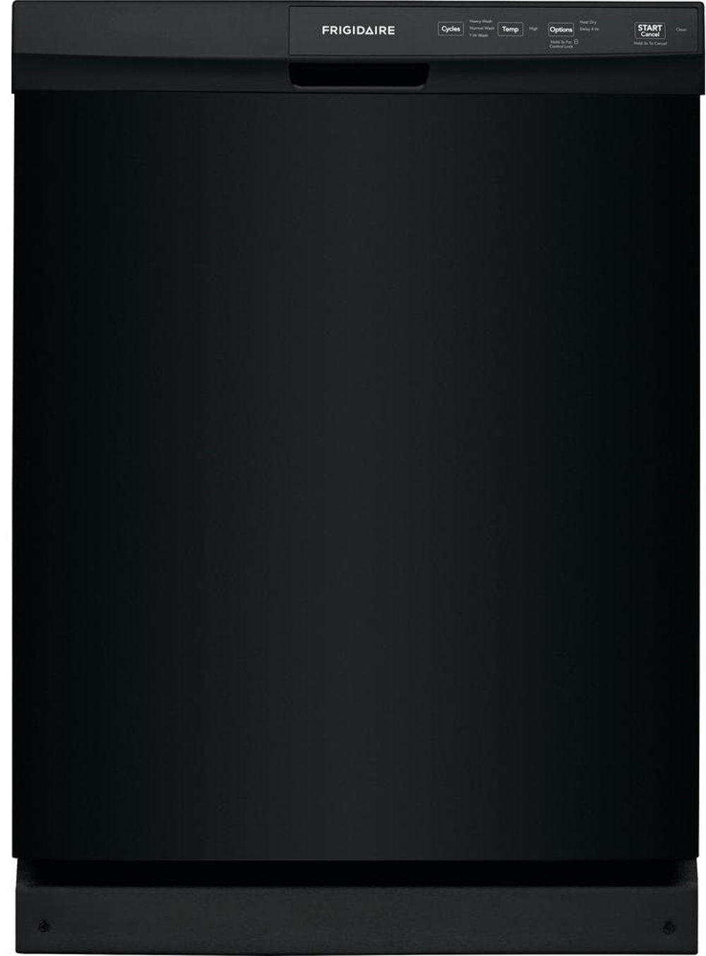 Frigidaire Front Control Dishwasher - Black