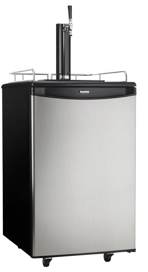 DKC054A1BSLDB Danby Beer Keg - 5.4 cu. ft. Stainless Steel-1