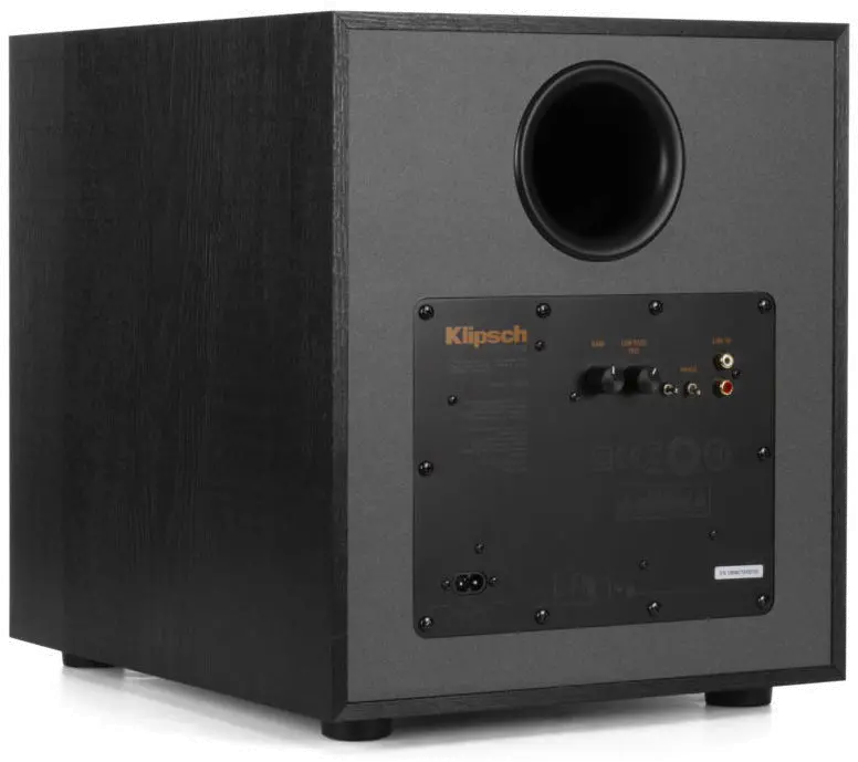 R-100SW/BLK Klipsch R-100SW 10 Inch Subwoofer-5