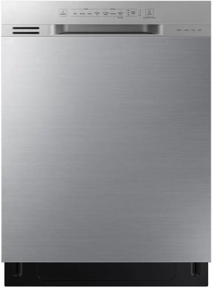 DW80N3030US Samsung Front Control Dishwasher - Stainless Steel-1