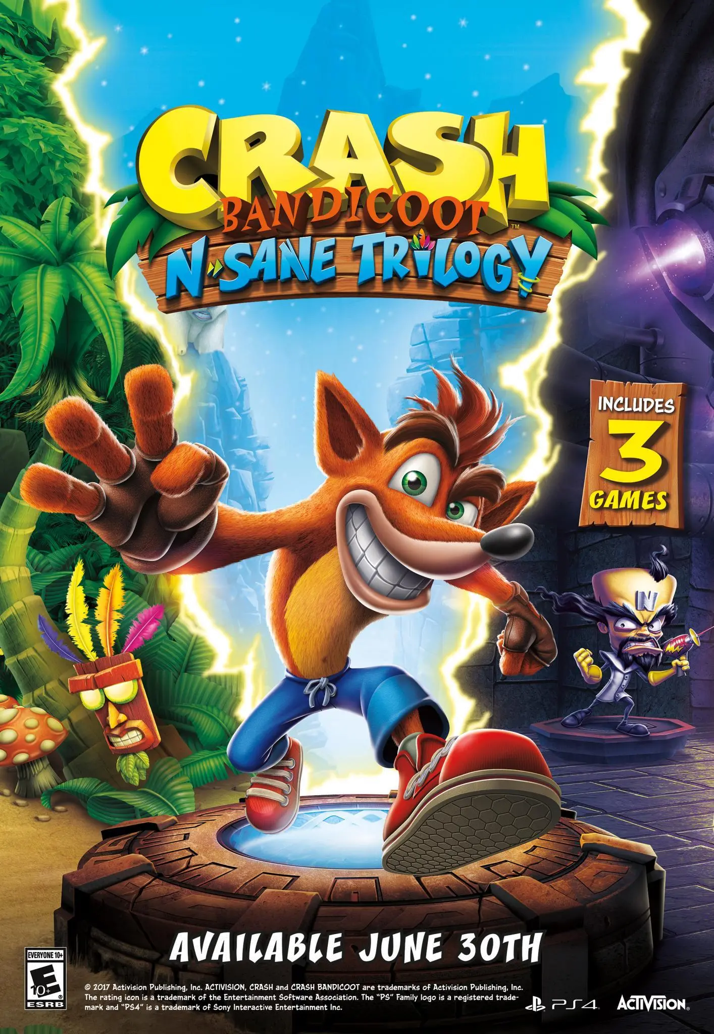 Crash Bandicoot N. Sane Trilogy - Nintendo Switch-2