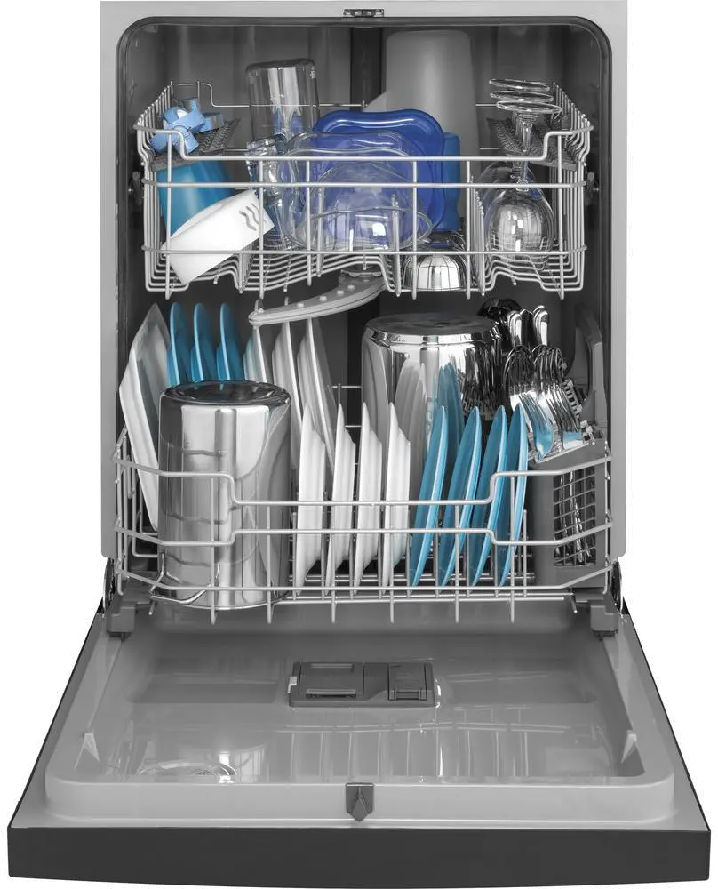 GDF530PGMBB GE Front Control Dishwasher - Black-1