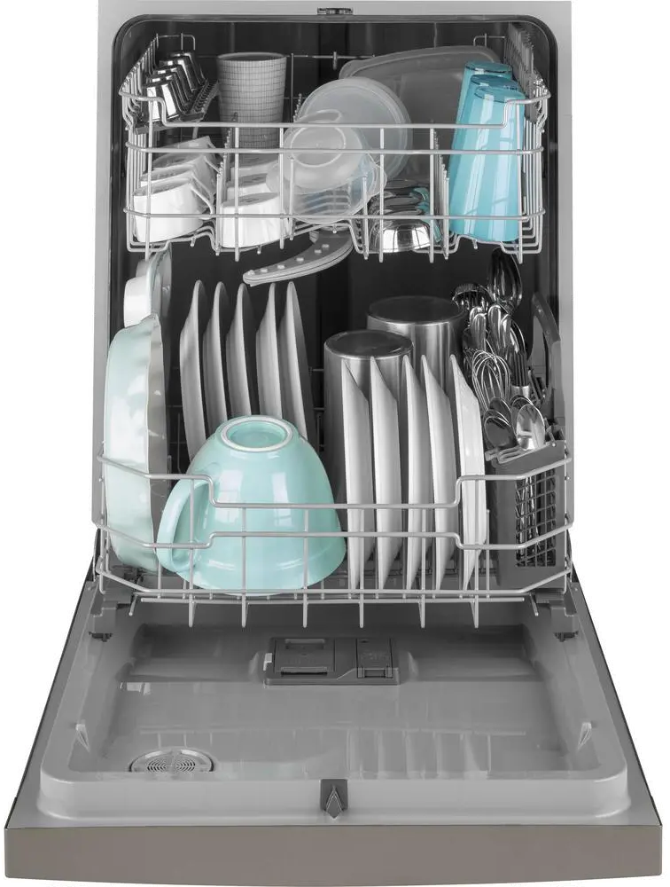 GDF530PMMES GE Front Control Dishwasher - Slate-3