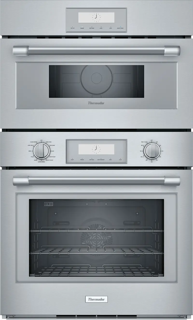 Thermador 6.1 cu ft Combination Wall Oven - Stainless Steel 30 Inch