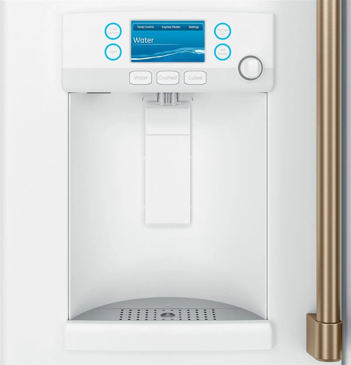 CYE22TP4MW2 Cafe 22.2 cu ft French Door Refrigerator - Counter Depth Matte White-4