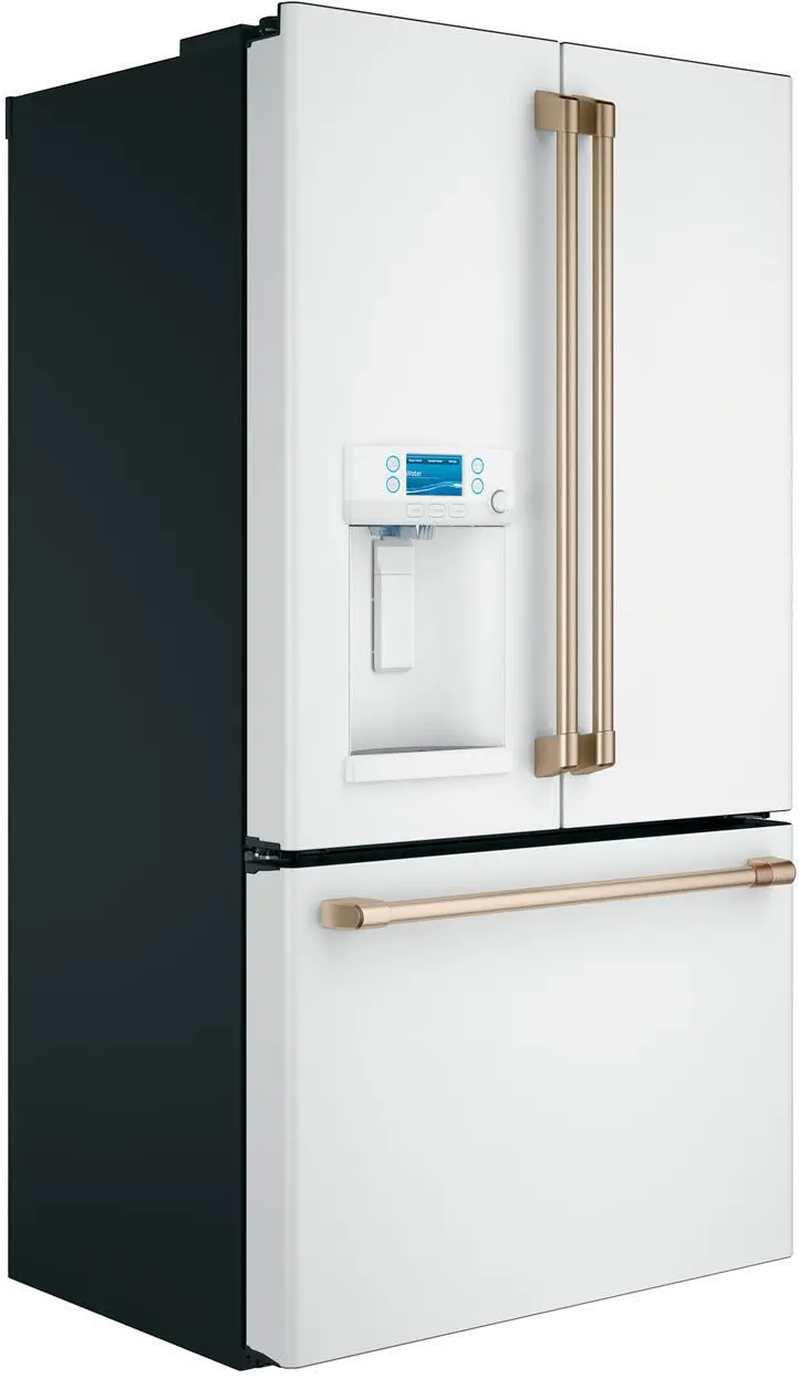 CYE22TP4MW2 Cafe 22.2 cu ft French Door Refrigerator - Counter Depth Matte White-6