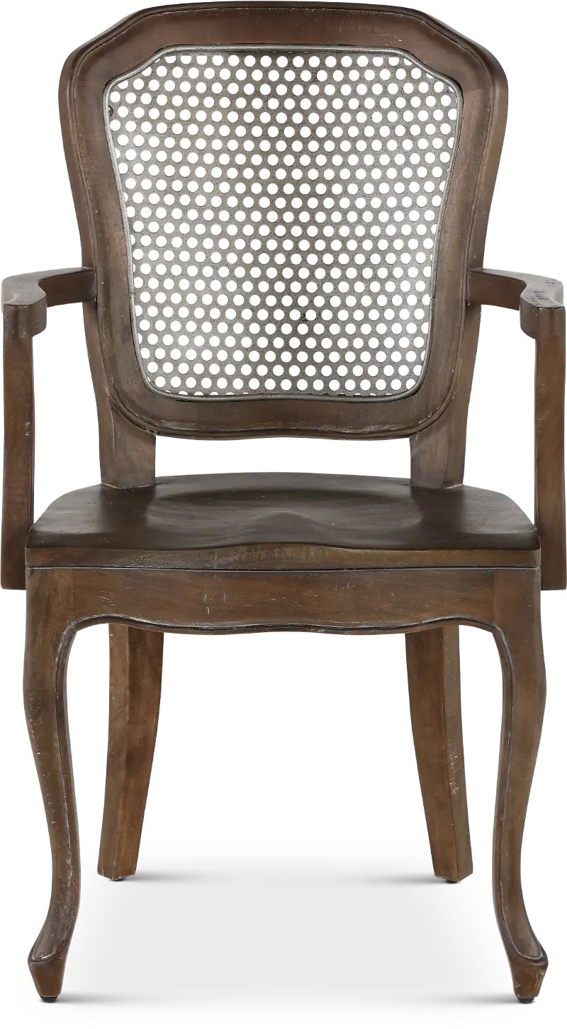 Soulan Brown Dining Room Armchair