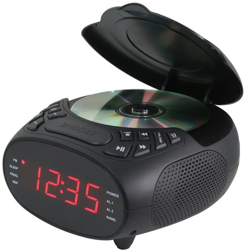 CC318B/CLOCK GPX CD Player Clock Radio-3