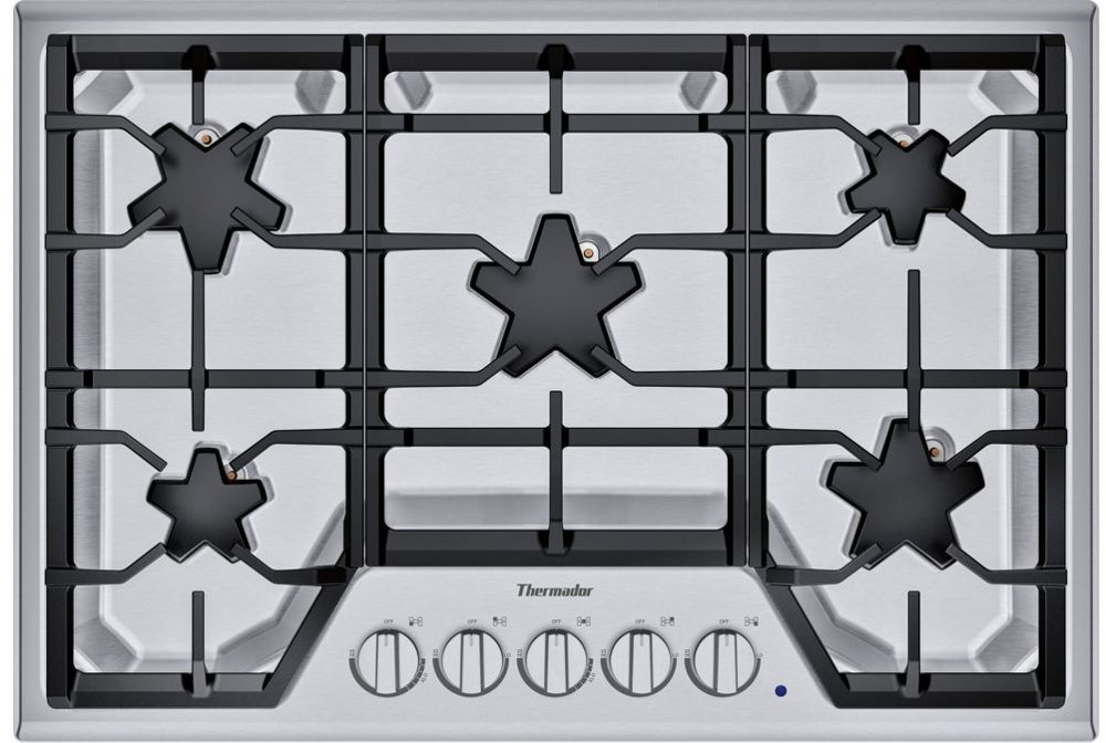 Thermador Masterpiece Star Burner Gas Cooktop - 30 Inch Stainless Steel