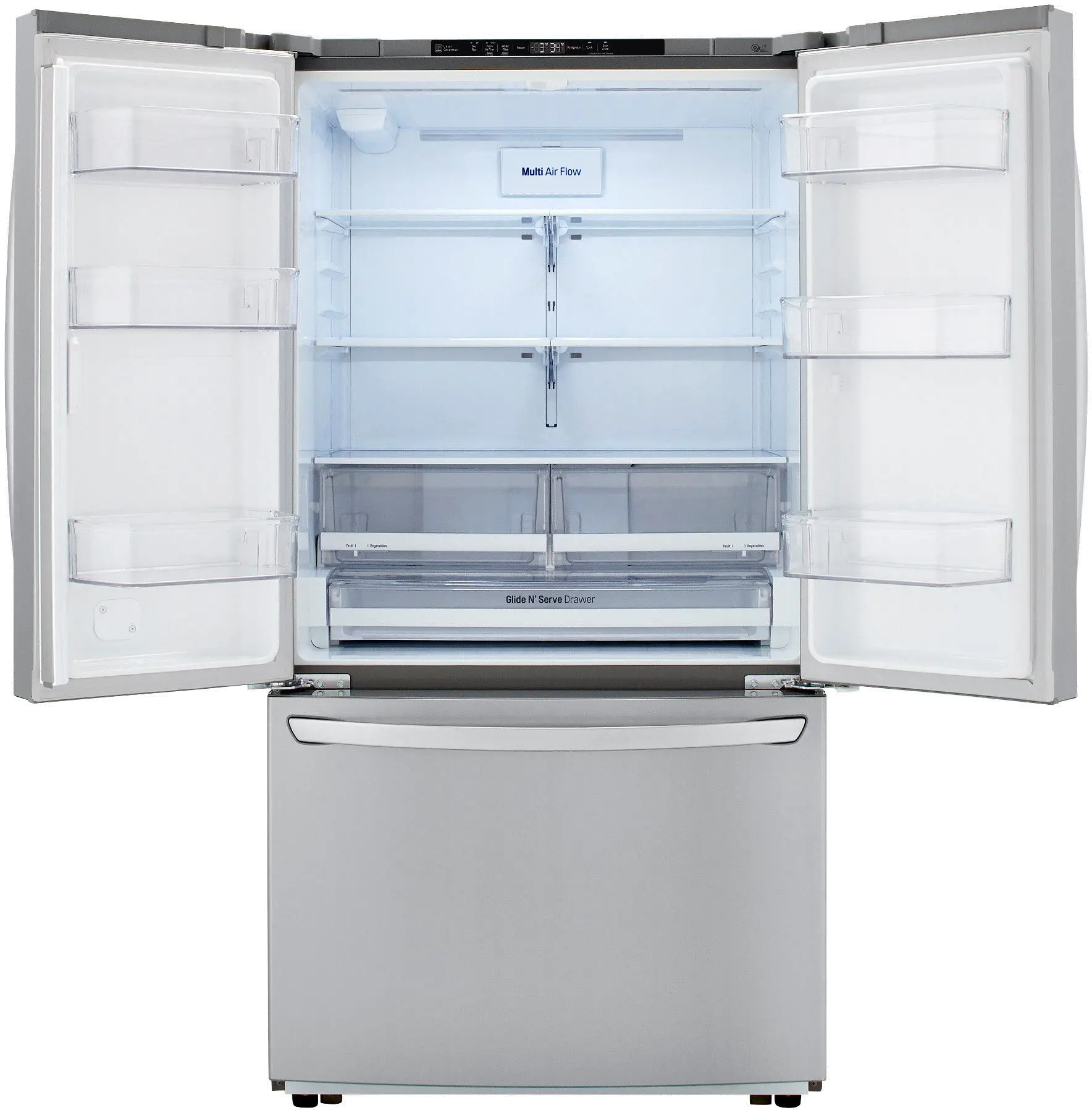 LFCC22426S LG 22.8 cu ft French Door Refrigerator - Counter Depth Stainless Steel-5