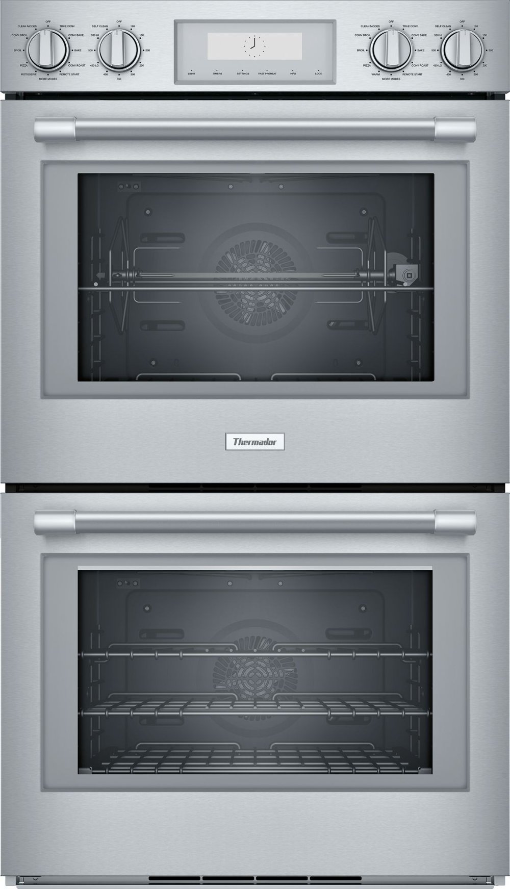 Thermador 7.3 cu ft Double Wall Oven - Stainless Steel 30 Inch