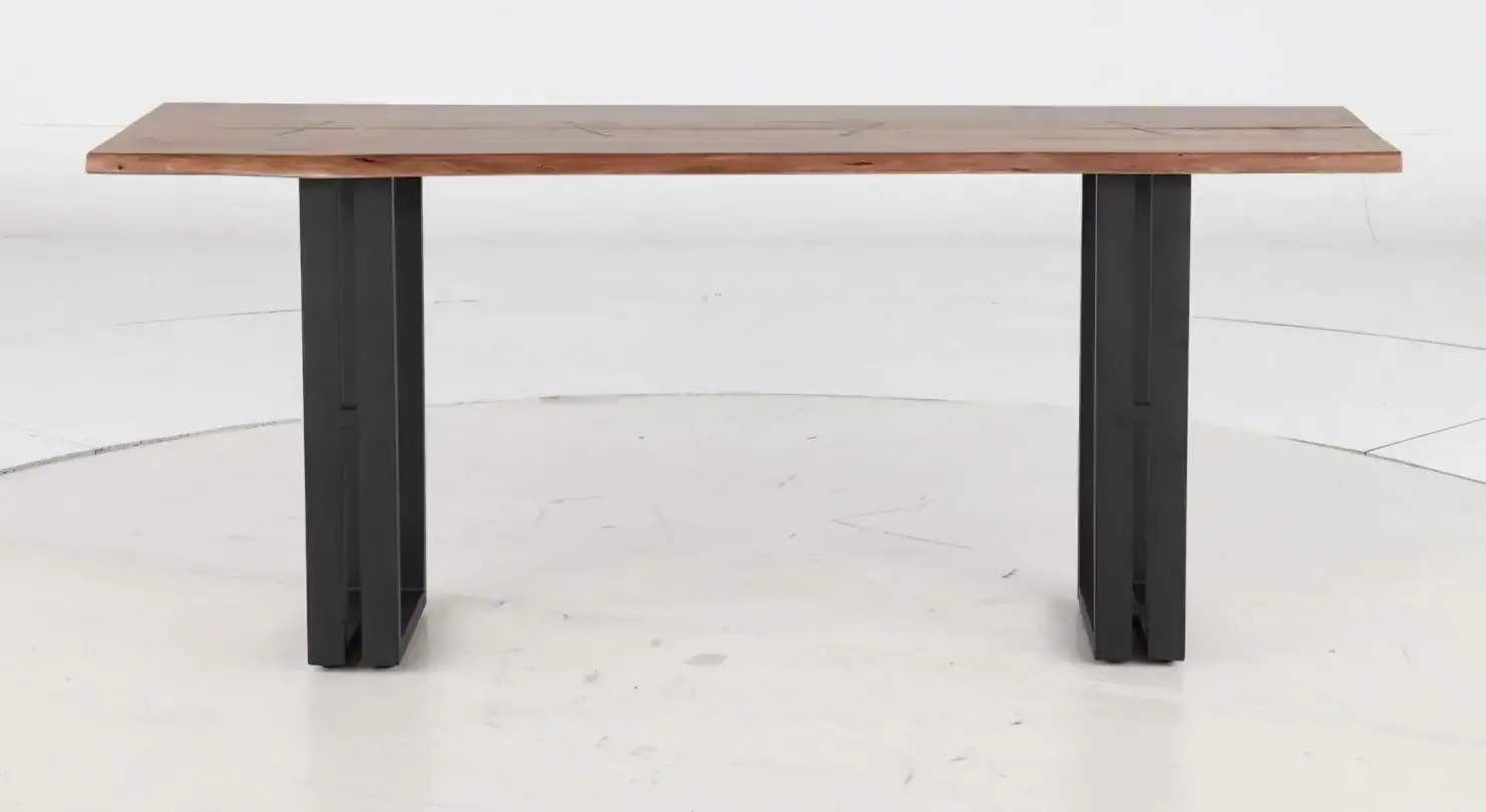 Copenhagen Natural Live Edge Sofa Table-9