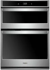 WOC54EC0HS Whirlpool 6.4 cu ft Combination Wall Oven - Stainless Steel 30 Inch