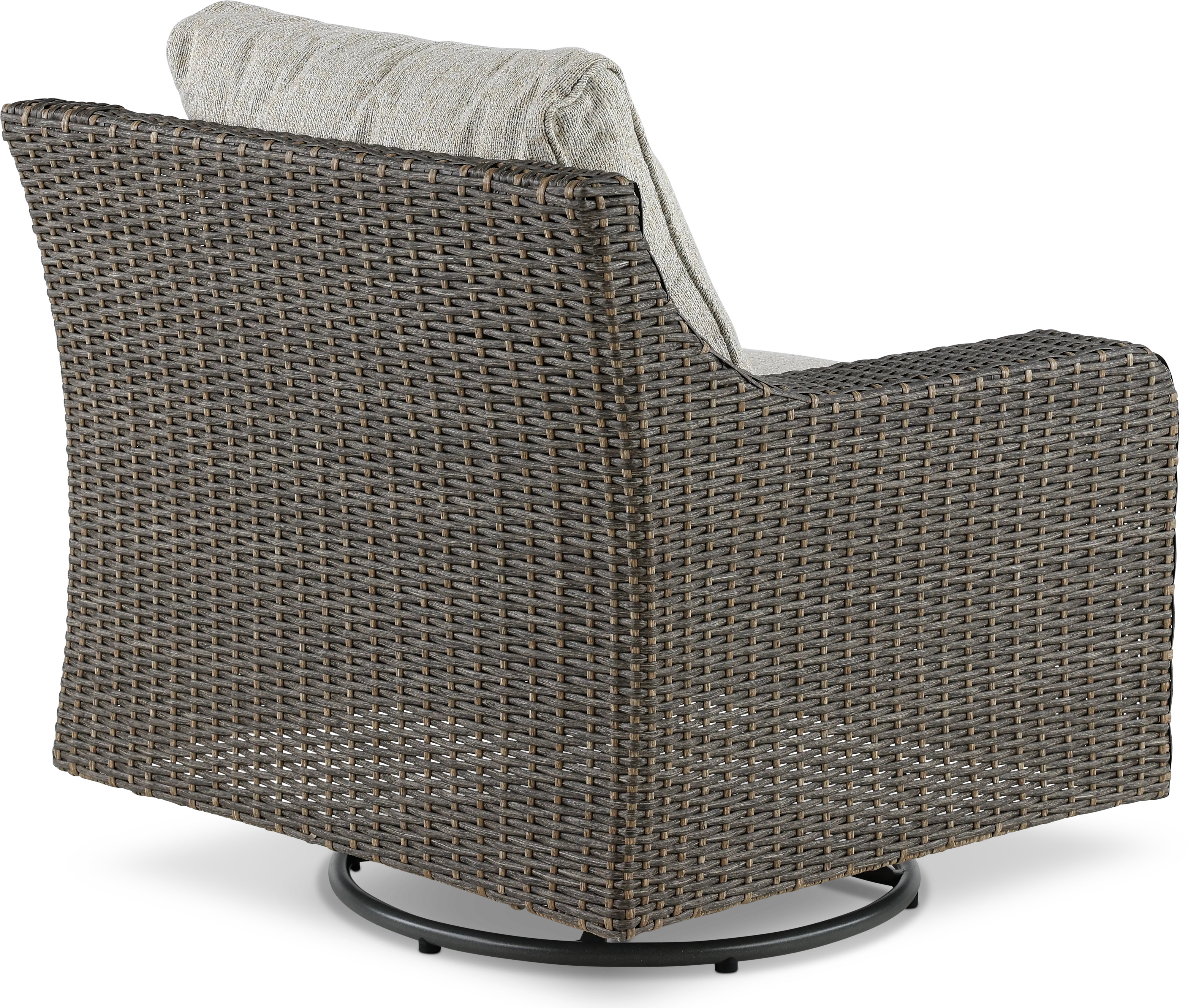 Lemans Beige Wicker Patio Chair-10