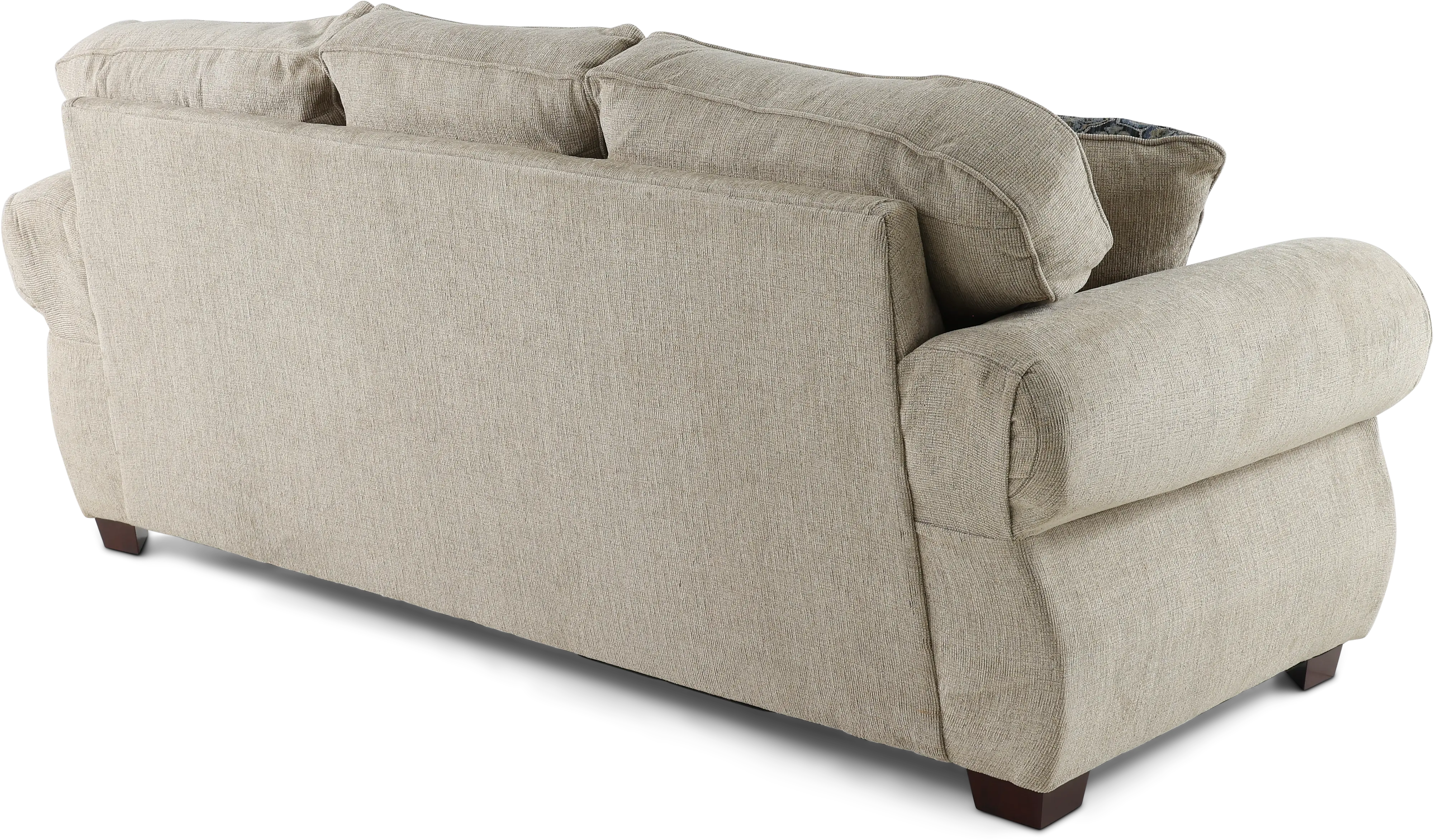 SOUSOF/DYSCAN Southport Canvas Tan Sofa-4