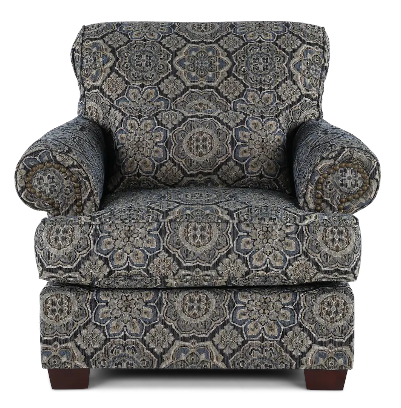 Southport Blue Accent Chair