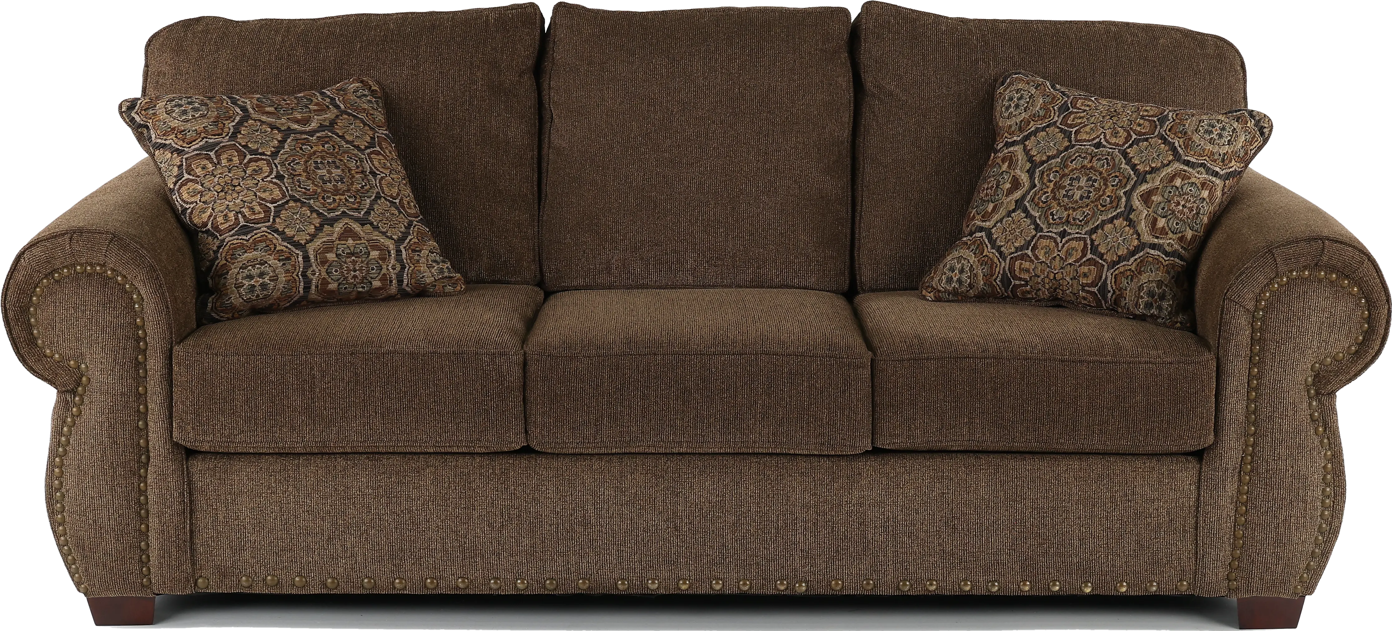 SOUSOF/DYSCOF Southport Brown Sofa-1