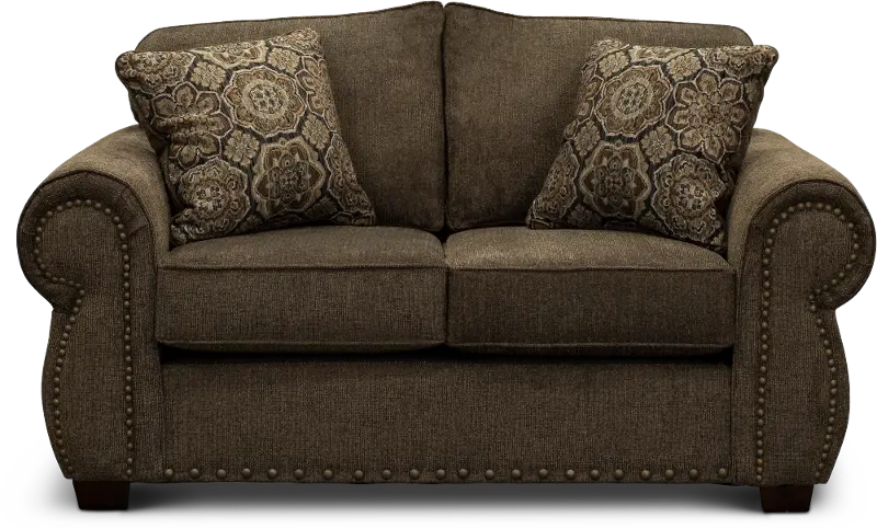 Southport Brown Loveseat