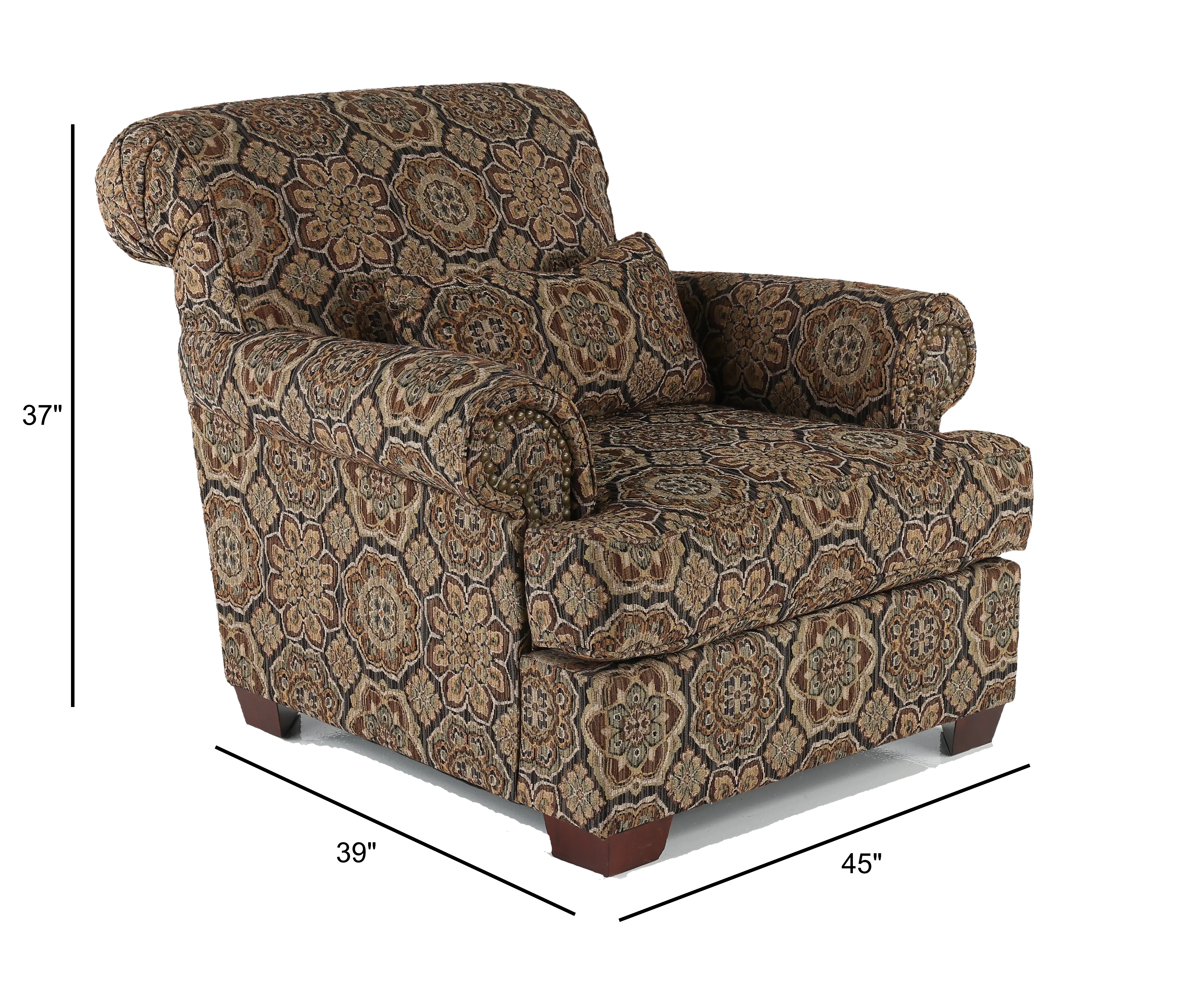 BRKCHA/KINBRO Southport Brown Accent Chair-4