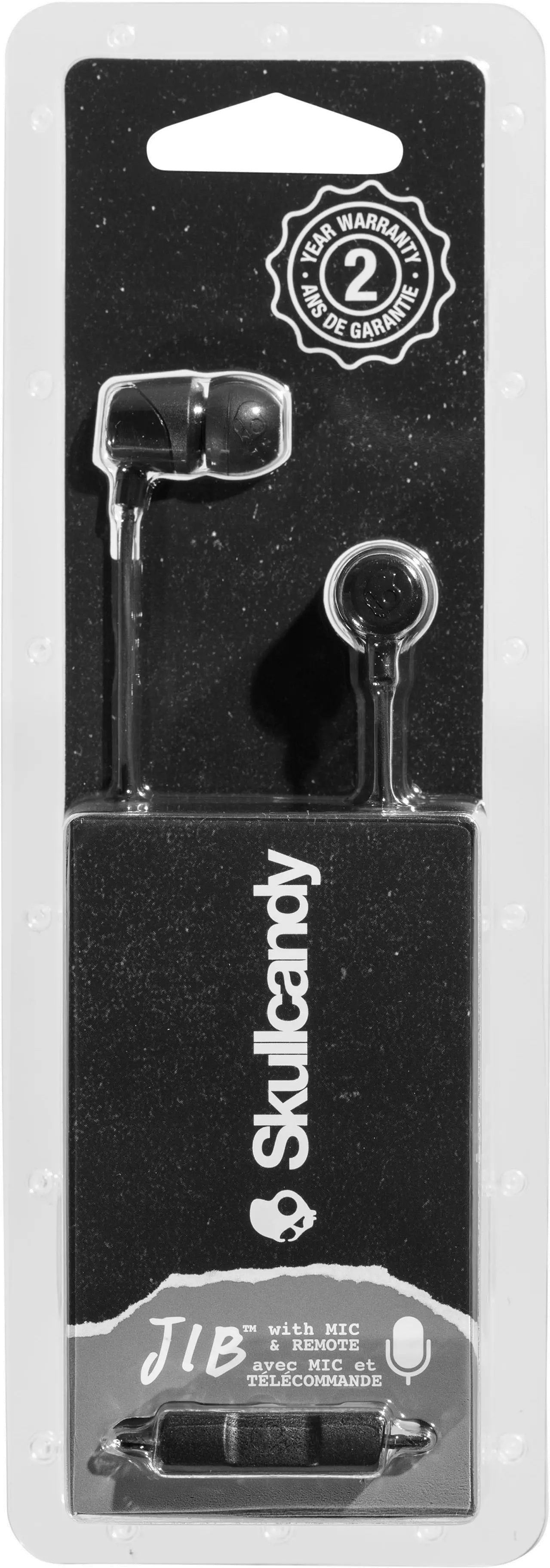 S2DUYK-343,BLK,JIB Jib Skullcandy Headphones - Black-3