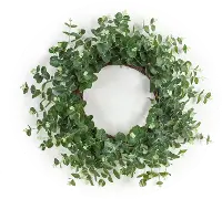 28  Green Faux Eucalyptus Wreath Arrangement