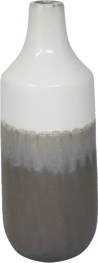 16  Multi Gray Ceramic Vase