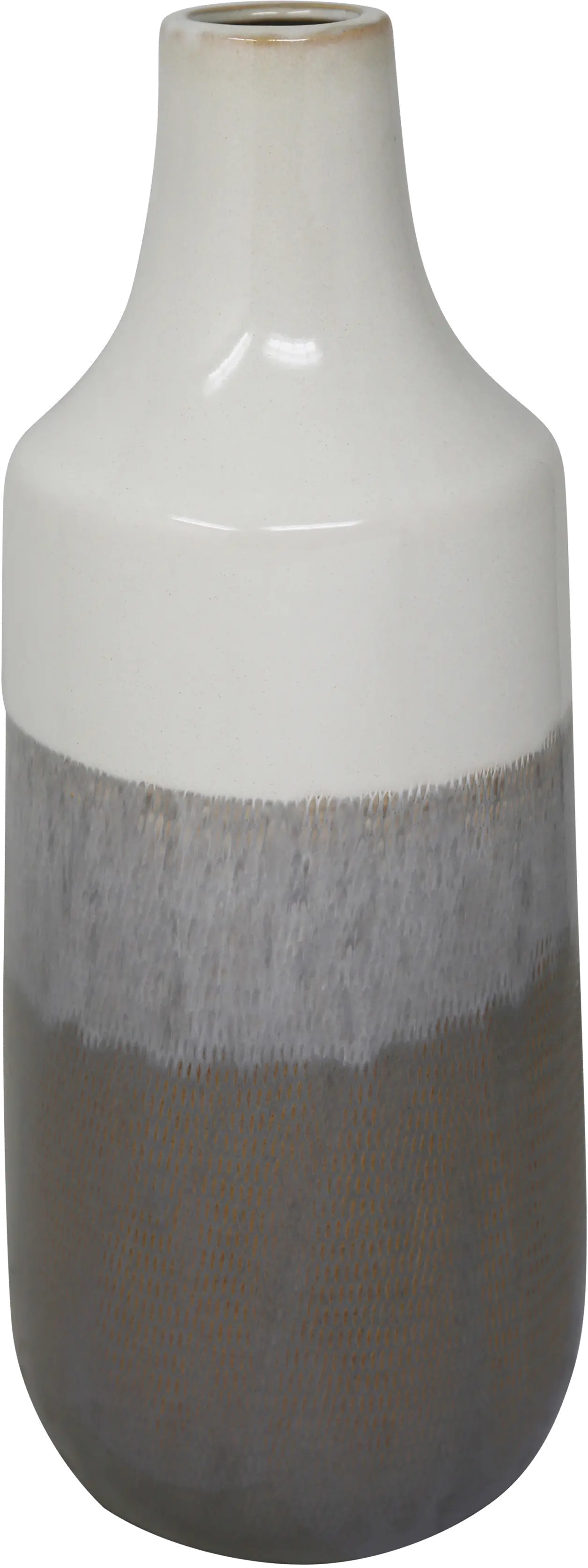 14 Inch Multi Gray Ceramic Vase-1
