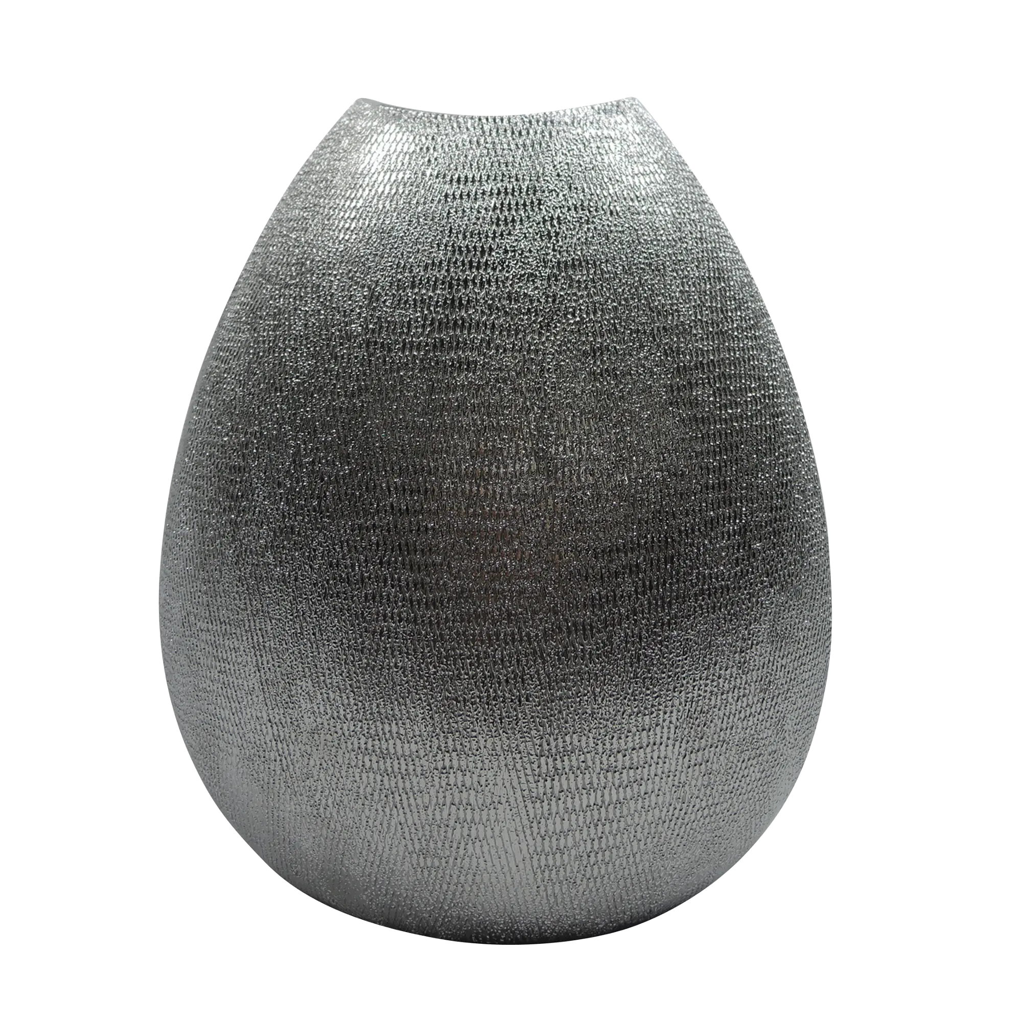 10  Silver Ceramic Vase-1