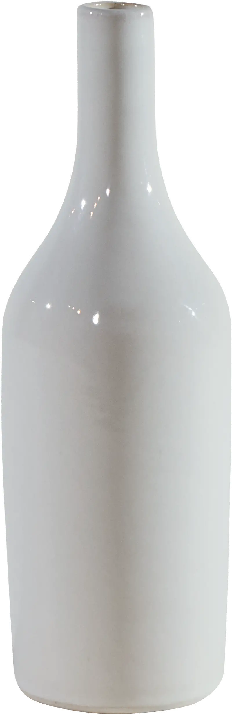 Magnolia Home Furniture 9 Inch Ivory Slim Ceramic Vase
