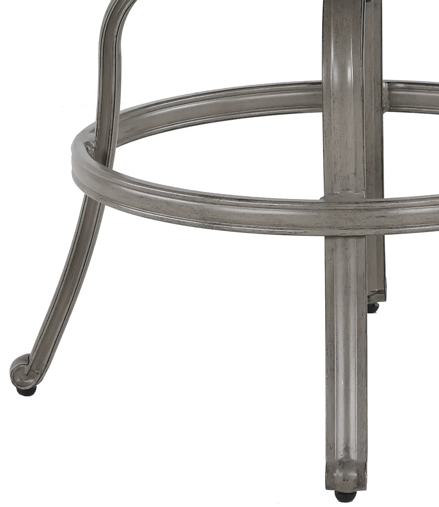 Macan Gray Swivel Counter Height Patio Stool-10