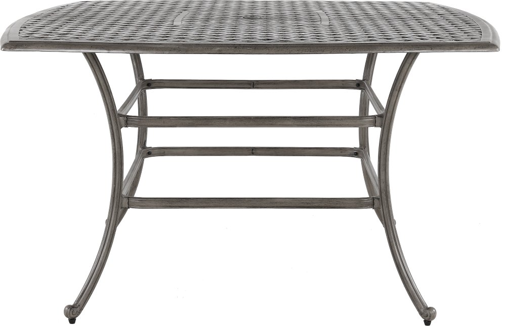 Macan Gray Counter Height Patio Table