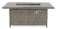 Macan Gray Patio Fire Pit Table