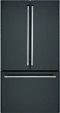 CWE23SP3MD1 Cafe 23.1 cu ft French Door Refrigerator - Counter Depth Matte Black