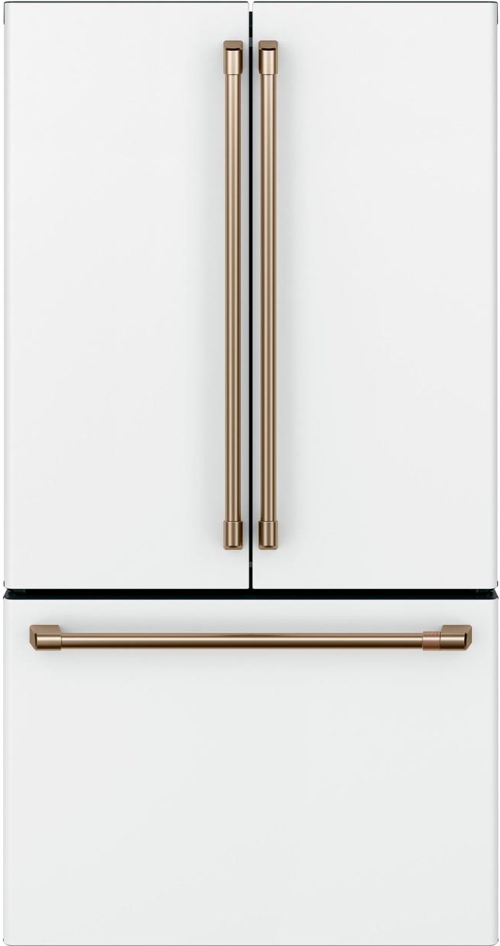 Cafe 23.1 cu ft French Door Refrigerator - Counter Depth Matte White