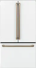 CWE23SP4MW2 Cafe 23.1 cu ft French Door Refrigerator - Counter Depth Matte White