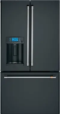 CYE22TP3MD1 Cafe 22.2 cu ft French Door Refrigerator - Counter Depth Matte Black