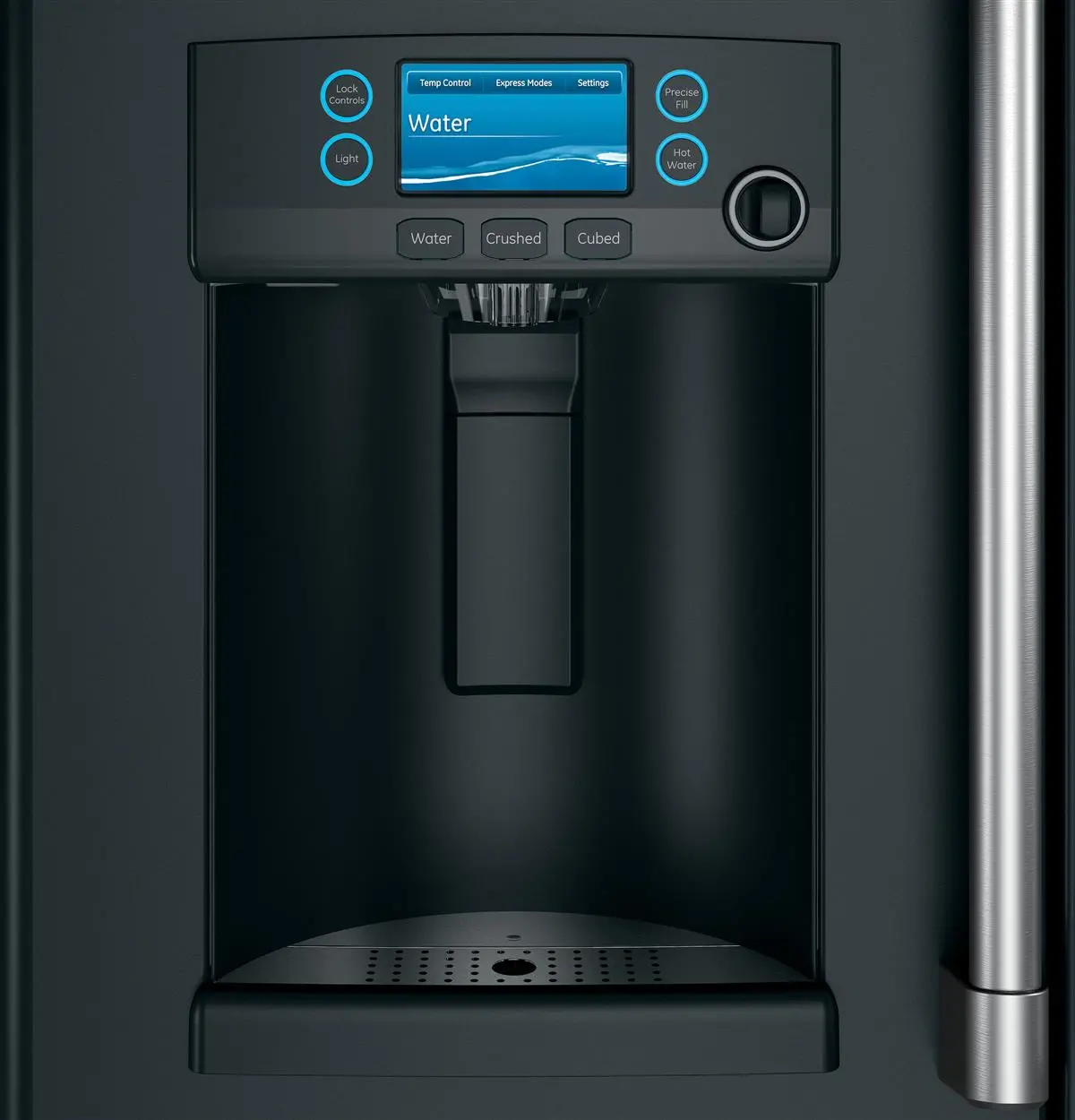 CYE22TP3MD1 Cafe 22.2 cu ft French Door Refrigerator - Counter Depth Matte Black-4