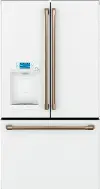 CFE28TP4MW2 Cafe 27.8 cu ft French Door Refrigerator - Matte White