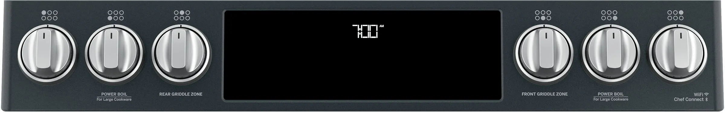 CGS700P3MD1 Cafe 5.6 cu ft Gas Range - Black Matte-2