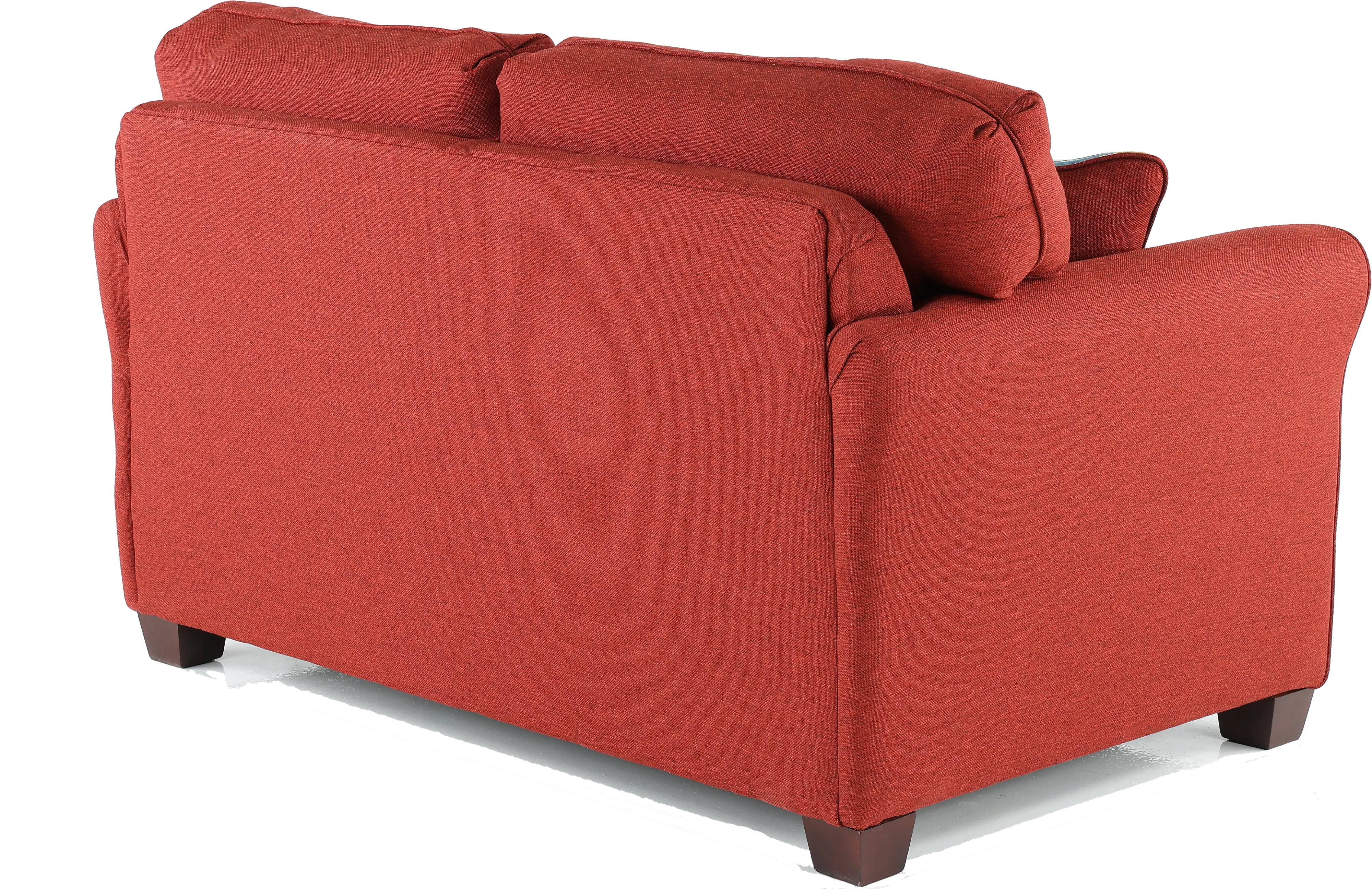 WALLOV Wall St. Red Loveseat-5