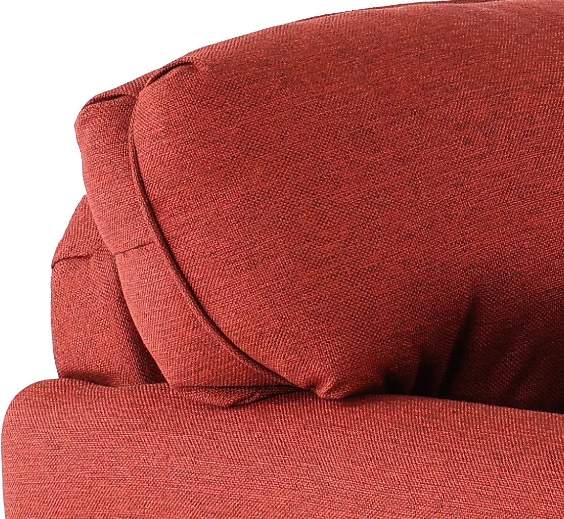 WALLOV Wall St. Red Loveseat-2