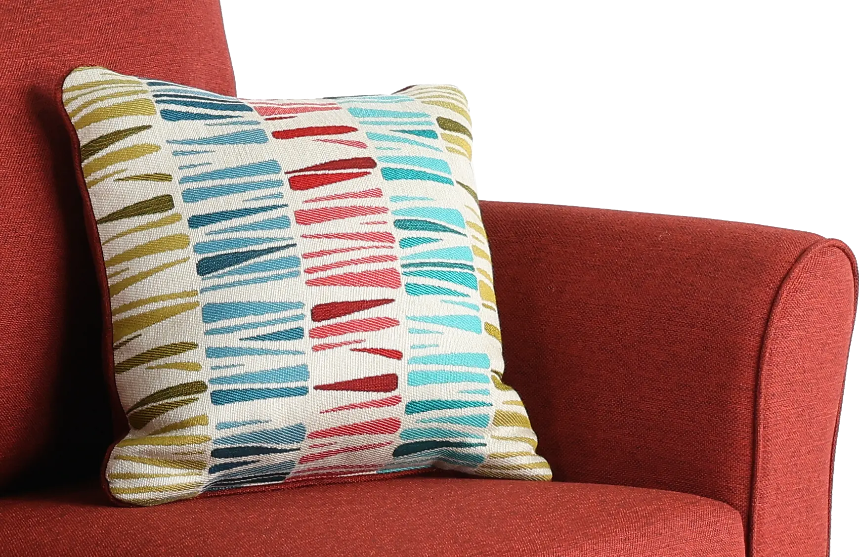 WALLOV Wall St. Red Loveseat-7
